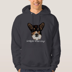 Veste À Capuche Portrait de corgi de Gallois de cardigan