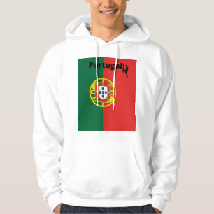 Veste À Capuche Portugal Soccer, personnalisable