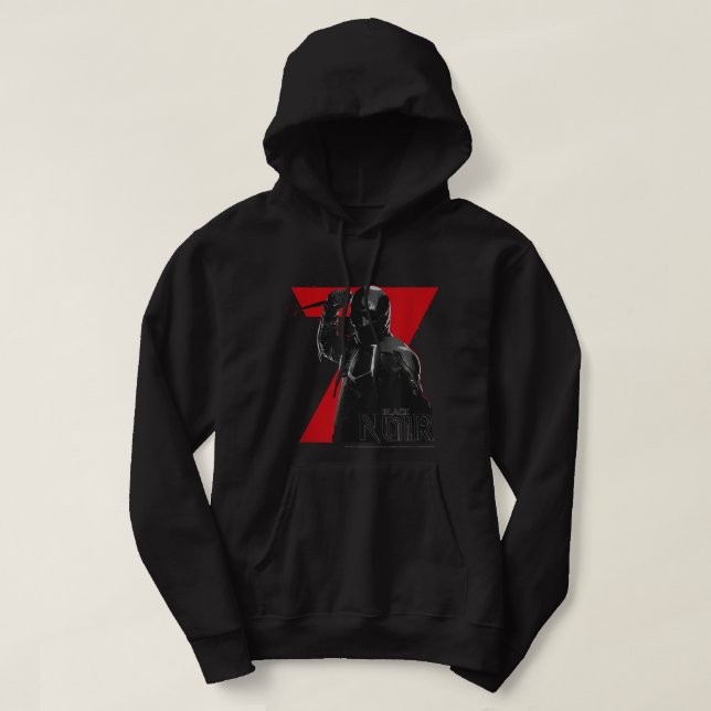 Veste À Capuche Poster Boys Black Noir 7 Dagger (Design devant)