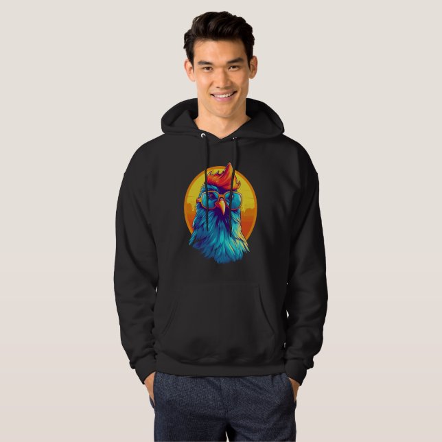 Veste À Capuche Poulet  (Devant entier)