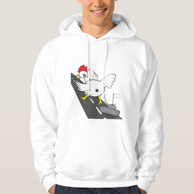 Veste À Capuche Poulet géant ! (Devant)