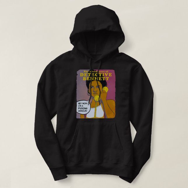 Veste À Capuche Pour Hommes Femmes Bennett Awesome Pour Les Fans D (Design devant)