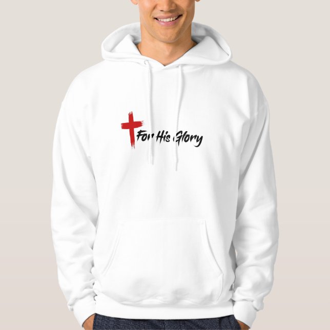 Veste À Capuche Pour sa gloire (Devant)