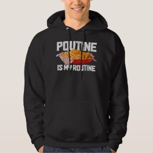 Veste À Capuche Poutine Est Ma Fierté Courante D'Alimentation Cana