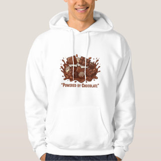 Veste À Capuche Powered by Chocolate – National Chocolates Day Art