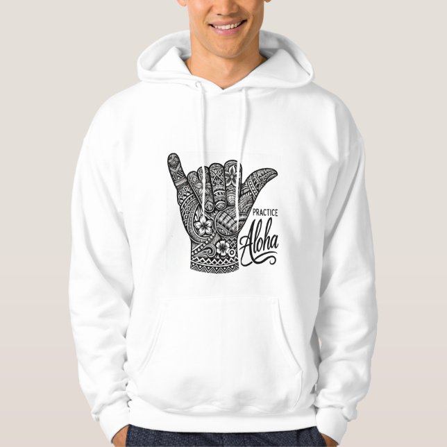 Veste À Capuche Pratique Aloha (Devant)