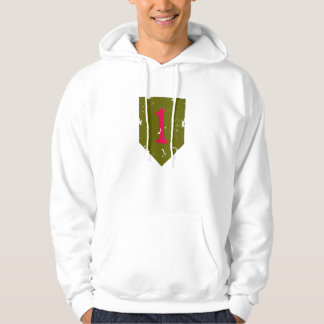 Veste À Capuche Première division d'infanterie "Big Red One" en dé