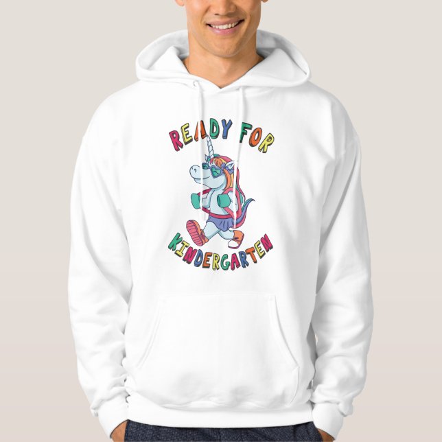 Veste À Capuche Prêt pour la maternelle (Devant)