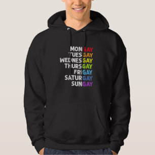 Veste À Capuche Pride Gay Agenda Mongay Pride Calendrier Lgbt Cale