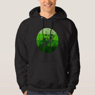 Veste À Capuche Prière Mantis Vintage Retro Green Insect Bug
