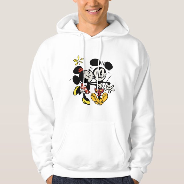 Veste À Capuche Principaux raccourcis Mickey | Minnie Kissing Mick (Devant)