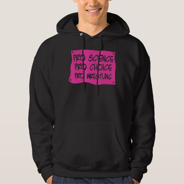 Veste À Capuche Pro Science Pro Choice Pro Lutter contre la droite (Devant)
