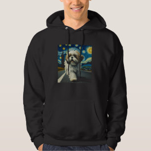 Veste À Capuche Promenade de Shih Tzu pour les amateurs de chiens