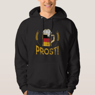 Veste À Capuche Prost Allemand Drapeau Bière Lover Oktoberfest