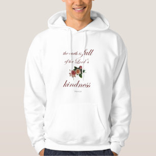 Veste À Capuche Psaume-33, The Earth is Full of the Lord's Kindnes