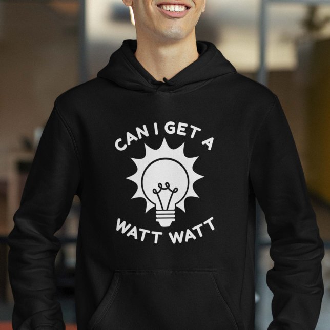 Veste À Capuche Puis-Je Obtenir Un Watt Watt (Créateur téléchargé)
