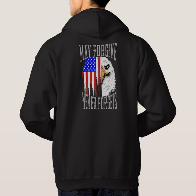Veste À Capuche Puisse Pardonner, n'oublie jamais le Sweatshirt de (Dos)