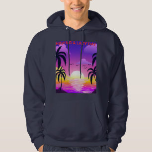 Veste À Capuche pull à capuche coucher de soleil de journée paress
