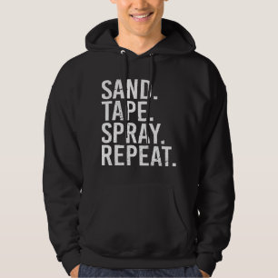 Veste À Capuche Pulvérisateur de sable Répéter. Auto Body Painter 