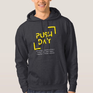 Veste À Capuche Push Day Entraînement Addict de gym