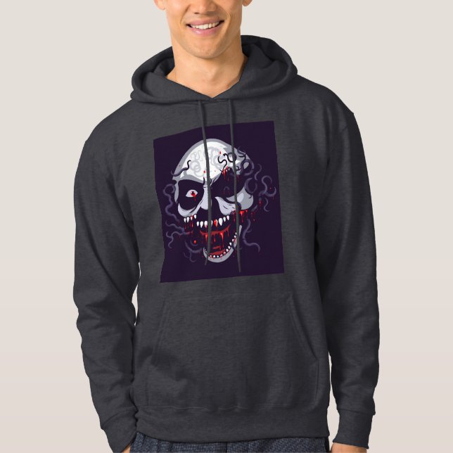Veste À Capuche Quand les cerveaux ne suffisent pas ! (Devant)
