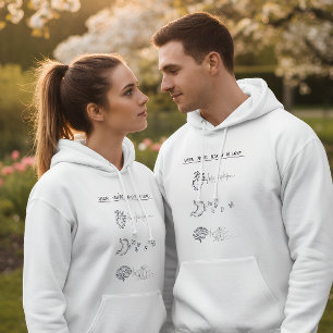 Veste À Capuche Quand on est vraiment amoureux