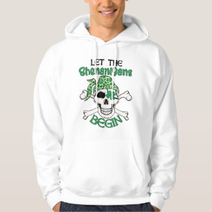 Veste À Capuche Que les Shenanigans commencent la Saint Patrick