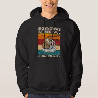 Veste À Capuche Quelque Chose Ici Faul Oh Das Bin Ja Ich Slotier