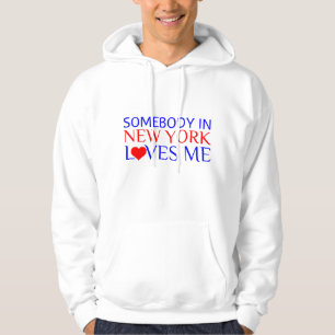 VESTE À CAPUCHE QUELQU'UN À NEW YORK M'AIME