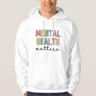 Veste À Capuche Questions de santé mentale Sensibilisation à la