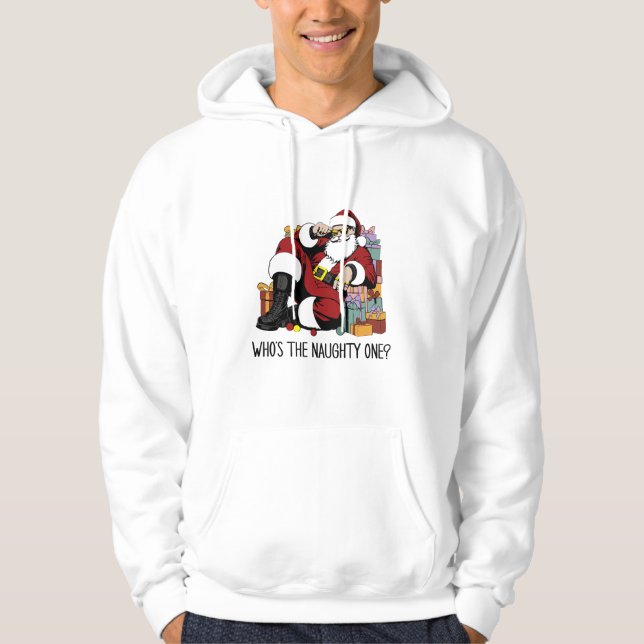 Veste À Capuche Qui est le méchant (Devant)