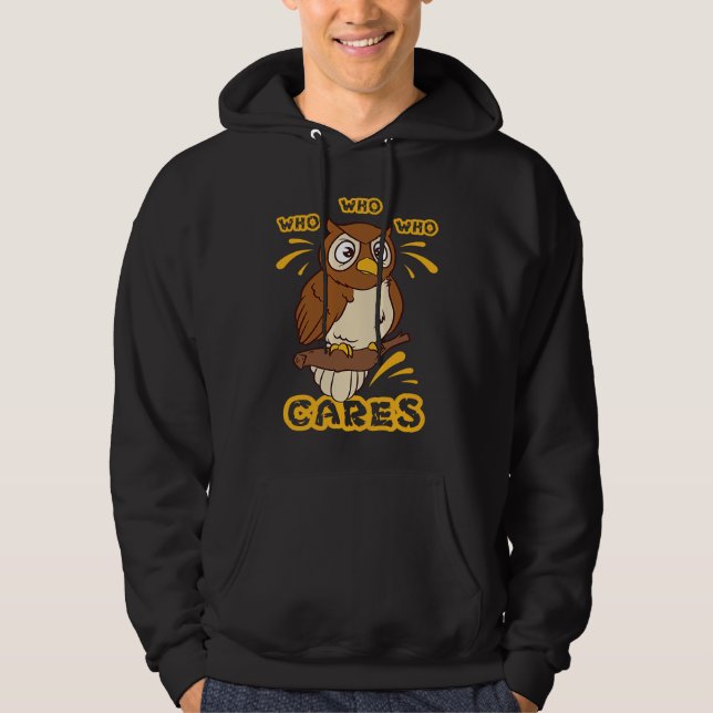 Veste À Capuche Qui S'Occupe De Owl (Devant)
