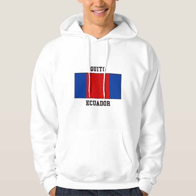 Veste À Capuche Quito Équateur (Devant)