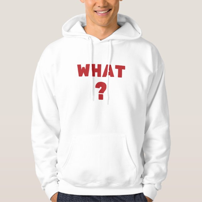 Veste À Capuche Quoi ? (Devant)