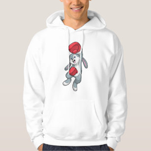 Veste À Capuche Rabbit à la boxe avec gants de boxe
