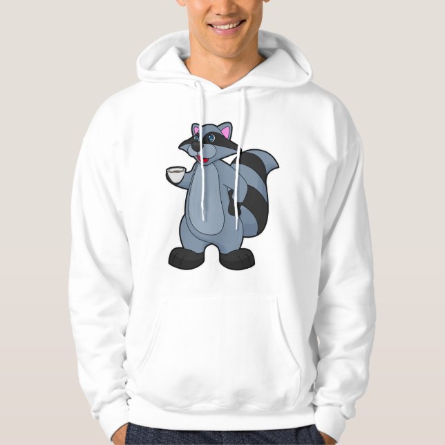 Veste À Capuche Racon avec la coupe de café (Devant)