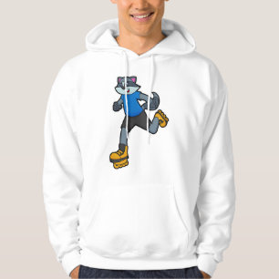 Veste À Capuche Racon comme patineur avec patins en ligne