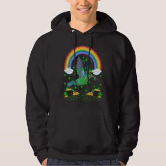 Veste À Capuche Rainbow Irish Shamrock Hummingbird St Patrick's Da