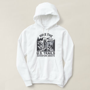 Veste À Capuche Randonner sur les sentiers américains Adventure Aw