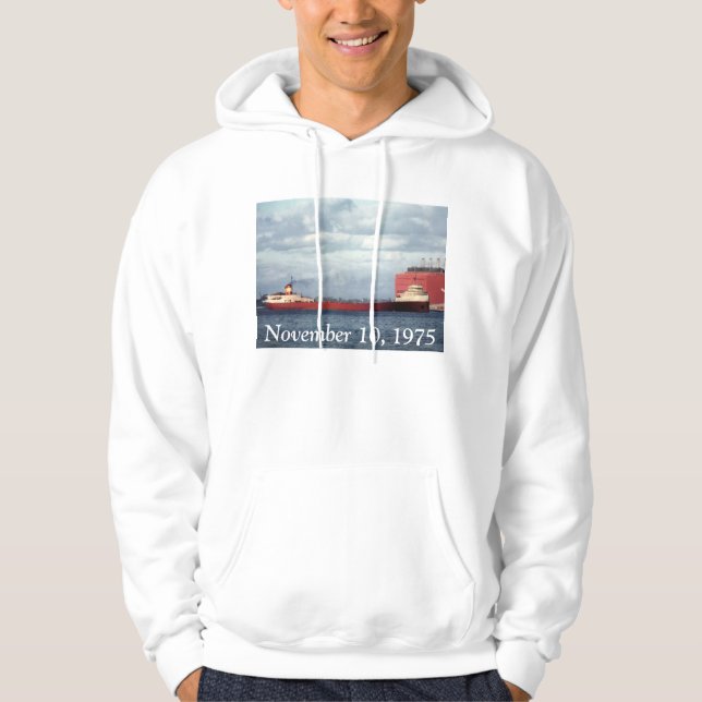 Veste À Capuche Rappelez-vous Edmund Fitzgerald (Devant)