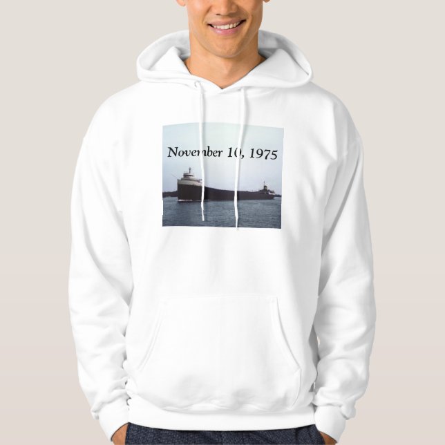 Veste À Capuche Rappelez-vous Edmund Fitzgerald (Devant)