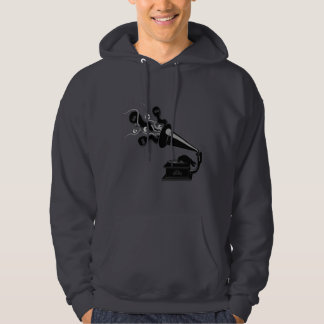 Veste À Capuche Raven jouant Victrola