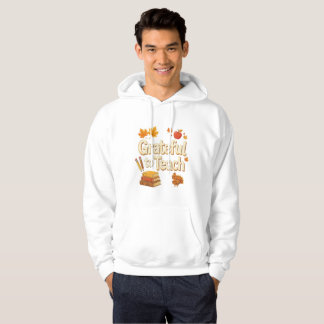 Veste À Capuche Ravie d'enseigner T-shirt de professeur de Thanksg