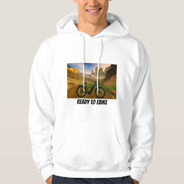 Veste À Capuche Ready to EBIKE (Devant)