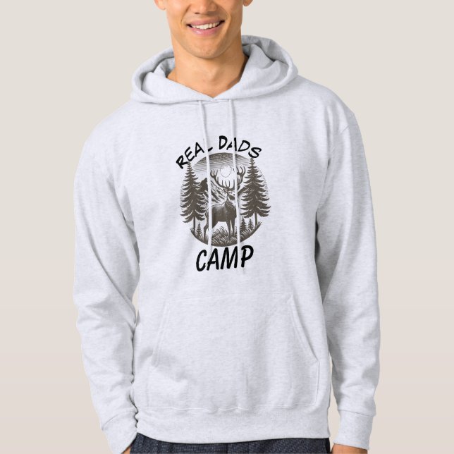 Veste À Capuche Real Dads Camp Modern (Devant)