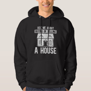 Veste À Capuche Realtor Real Estate Agent Me Demandez À Propos D'A