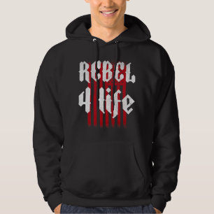 Veste À Capuche Rebel 4 Life Country Rap Style Hip hop