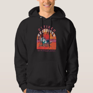 Veste À Capuche Recruteur retraité Retraite Vintage