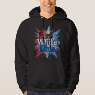 Veste À Capuche Red White Blue