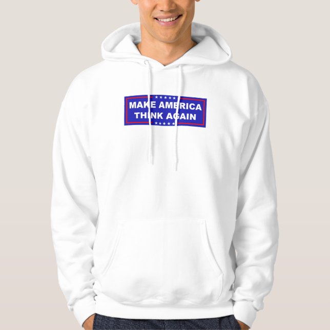 Veste À Capuche Réflexion de l'Amérique (Devant)
